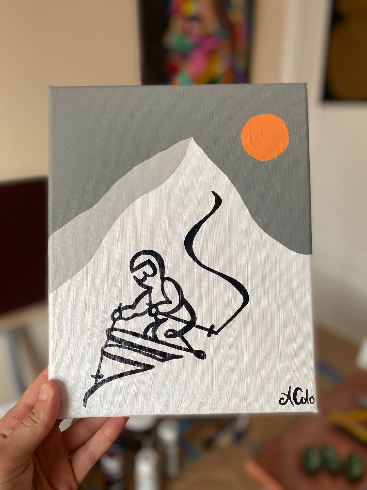 Solo Skier