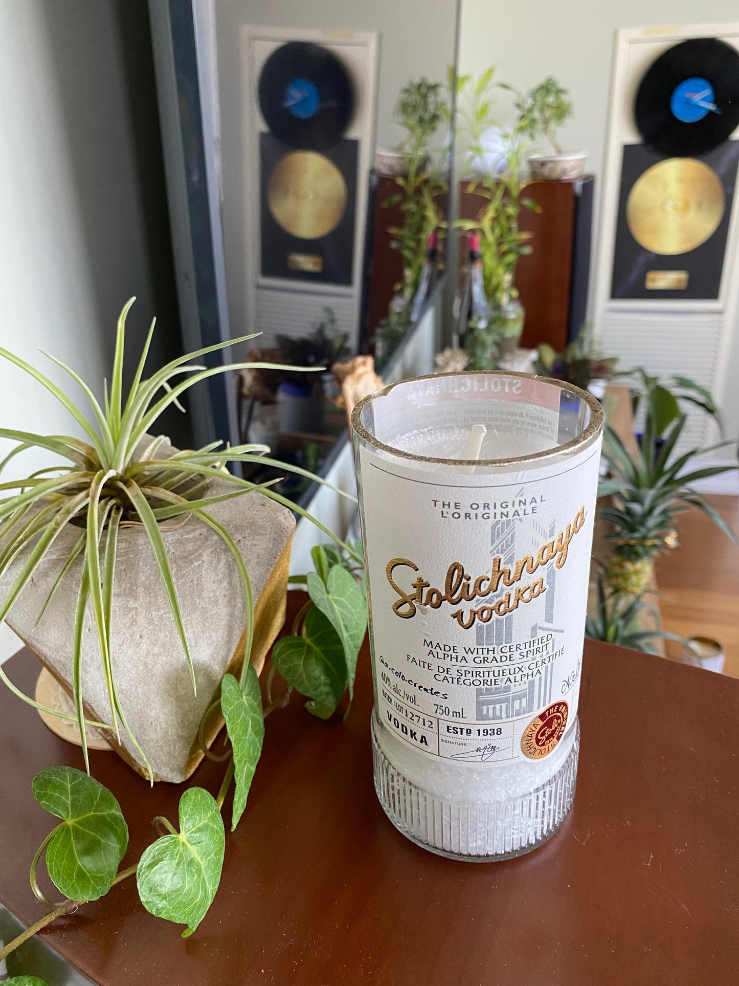 Stolichnaya Candle
