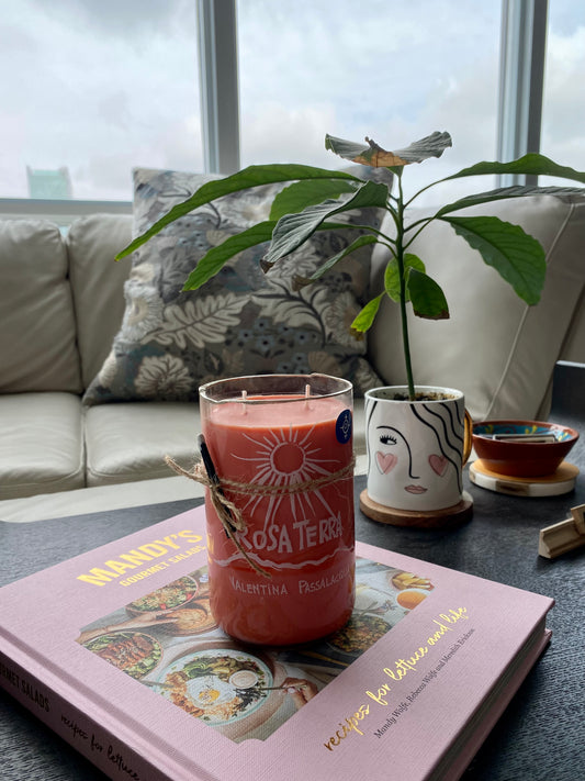 Rosa Terra Candle